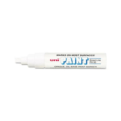 Eberhard Faber Sanford 63743 Uni-paint Marker Broad Tip White