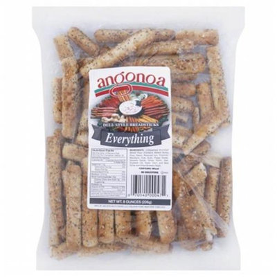 KeHe Distributors ANGONOA BREADSTICK EVRYTHNG DELI STYL - Case of 12 - 8 OZ