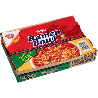 Nissin Hot & Spicy Ramen Bowl, 18.18 oz