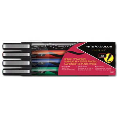Prismacolor Premier Illustration Marker Sets, Basic Colors, Set of 4