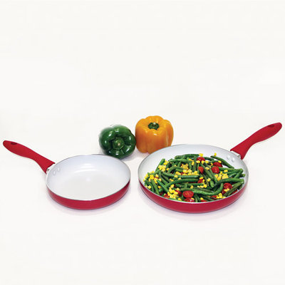 Heuck 2-Piece Non-Stick Skillet Set - Size: 8 and 10
