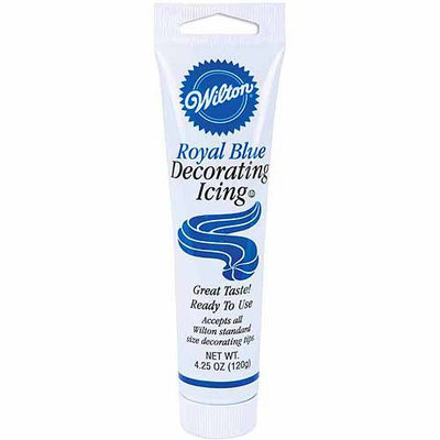Wilton 331314 Decorating Icing 4.25 Ounces-Royal Blue