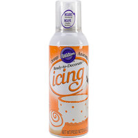 Wilton ORANGE READY-TO-DECORATE ICING Cake Halloween