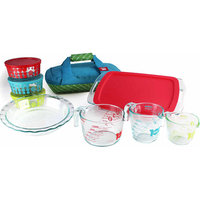 World Kitchen Pyrex 100 Year Limited Edition 14-piece Ultimate Glass Prep, Bake and Store Set