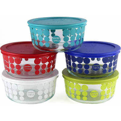 World Kitchen Pyrex 10-piece Simply Store Glass Food Storage Set (100 Year Limited Edition)