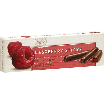 SWEET CANDY COMPANY Chocolate Raspberry Sticks 10.5 Ounce Box - SWEET CANDY COMPANY