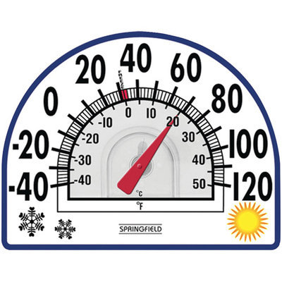 Taylor 91157 Springfield 91157 Four Season Window Cling Thermometer