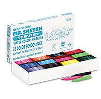 SAN1905311 - Mr. Sketch Scented Watercolor Markers; 12 Colors; 192 per Set