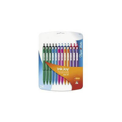 Paper-mate PAP1781568 - Paper Mate InkJoy 300RT Ballpoint Pen; 1.0mm; Assorted; 24/ST