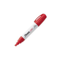 Sanford Ink Corporation Sanford Sharpie Paint Marker, Oil Base, Bold Point, Red