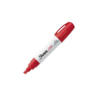Sanford Ink Corporation Sanford Sharpie Paint Marker, Oil Base, Bold Point, Red