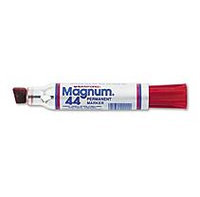 Sanford 44002 Magnum Oversized Permanent Marker Chisel Tip Red