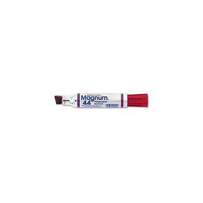 Sanford 44002 Magnum Oversized Permanent Marker Chisel Tip Red