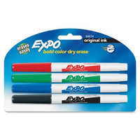 Cardscan 84674k Sanford Expo 2 Dry-erase Marker - Point Marker Point Style - Red Ink Black Ink Blue Ink Green Ink - 4 / Pack