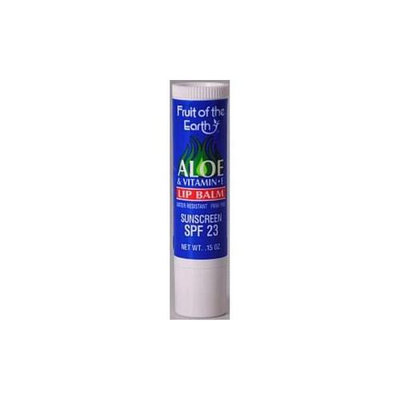 Fruit of the Earth Lip Balm Aloe & Vitamin E SPF23