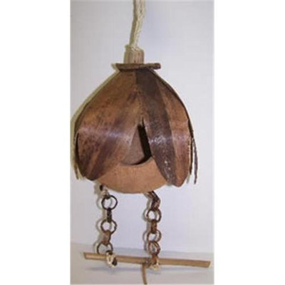 Pets Choice 46300112 Coco Nest Bird House with Swing