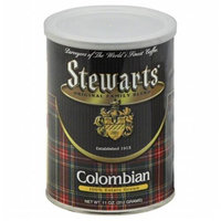 Stewart's Stewarts Coffee 100% Columbian 12 Oz Pack Of 6