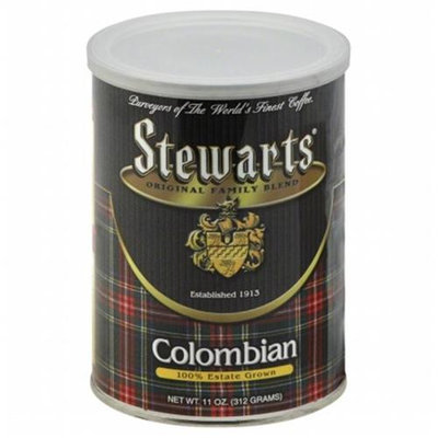 Stewart's Stewarts Coffee 100% Columbian 12 Oz Pack Of 6