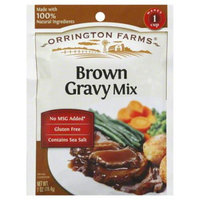 Orrington Farms Mix Granular Gravy Brown Pouch, 1 Oz. - Case of 12