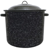 Graniteware F6125DS-1 21 Quart Steel Stock Pot