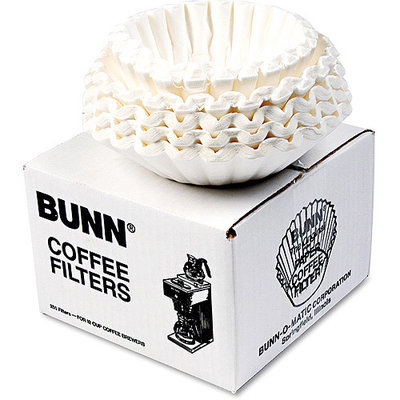 Bunn BCF250 Flat Bottom Coffee Filters - 12 Cup Size