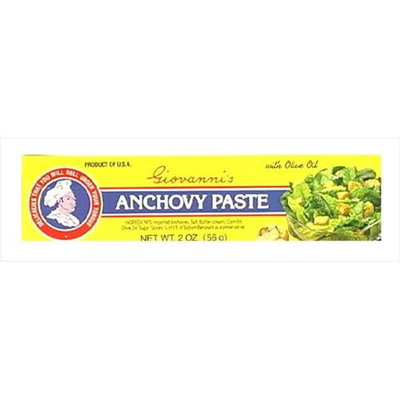 Giovanni Anchovy Paste 2-Ounce Unit -Pack of 12
