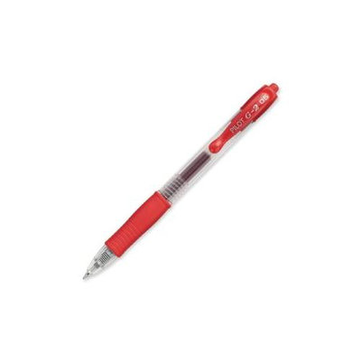 Pilot 31105 Gel Pen Retractable Refillable Extra Fine Point Red