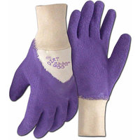 Boss Gloves 8403VS Small Violet Dirt Digger Gardening and General Purpose Gloves