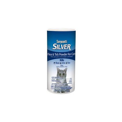 Sergeant S Pet Products P 02859 Sgt Silver Flea & Tick Powder 4 Ounce
