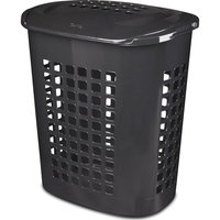 Sterilite 2.3 Bushel Lift-Top Laundry Hamper, 4-Pack, Black