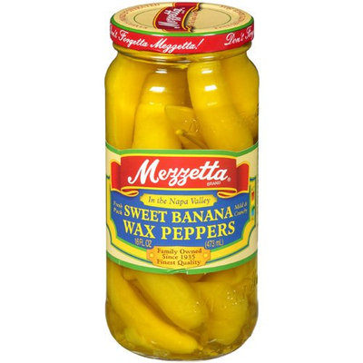 Mezzetta Sweet Banana Wax Peppers, 16 fl oz