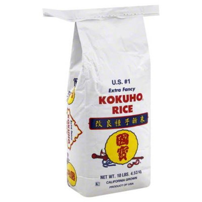 Kokuho Rose Rice, 10 lb, - Pack of 6