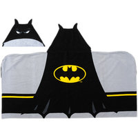 Warner Brothers Batman Logo Hooded Towel