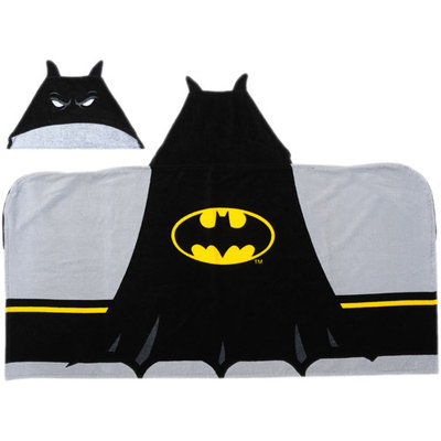 Warner Brothers Batman Logo Hooded Towel