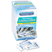 PhysiciansCare Cold and Cough Congestion Medication, Two-Pack, 50 Packs/Box