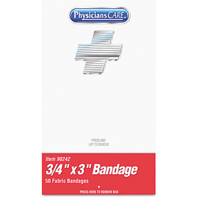 Acme Furniture Acme United Corporation Refill Bandages, Plastic, 3/4
