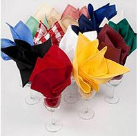 Riegel Cloth Napkins - White- 24 ct.