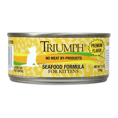 Triumph Pet Industries Triumph Pet -Triumph Seafood Canned Kitten Food - 24/5.5 Oz