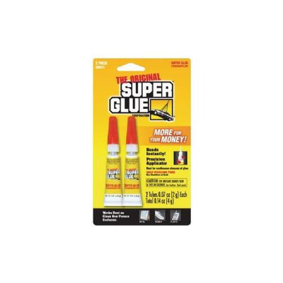 SUPER GLUE TUBES (DOUBLE PACK)