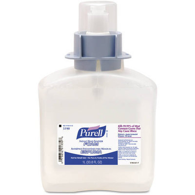 Gojo 519003 Advanced Instant Hand Sanitizer Foam 1200 Ml Fmx Refill 3 Per Carton