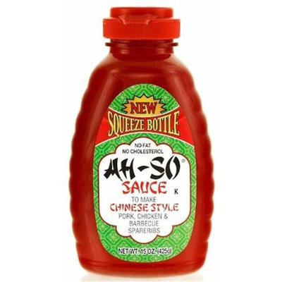 Ah So Ah-So Sauce Bbq Original Chinese Style Squeeze Bottle 15 Oz. (Pack Of 6)