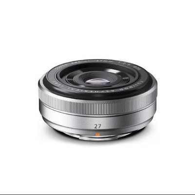 FUJIFILM 16401581 FUJINON LENS XF27mmF2.8 (Silver)