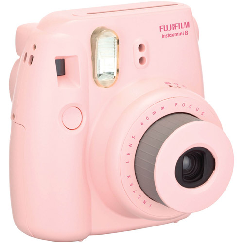 Fujifilm Instax Mini 8 Camera - Pink - Instant Film - Pink