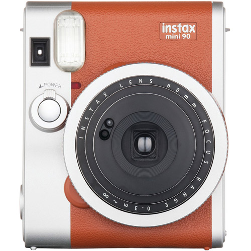 Fujifilm Instax Mini 90 Neo Classic Instant Film Camera (Brown)