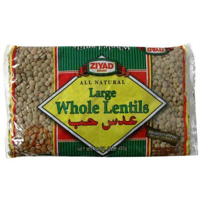 Ziyad Bean Lentil Whole -Pack of 6
