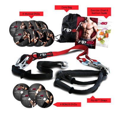rip:60 Fitness DVD & Suspension Trainer Set