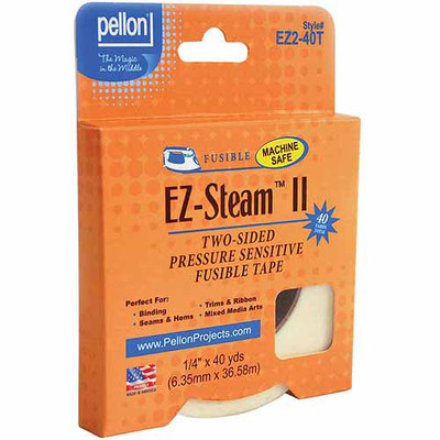 Pellon EZ Steam II 1/4 X40 Yards Tape - White