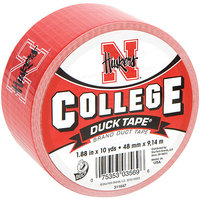 Shurtech 483370 College Logo Duck Tape 1.88 in. Wide 10 Yard RollNebraska