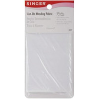 Singer 8 X 10 White Jumbo Iron On Patch