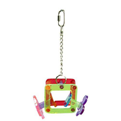 Votoy 814-74318 Vo-Toys Acrylic Poker Theme Mobile Medium Bird Toy